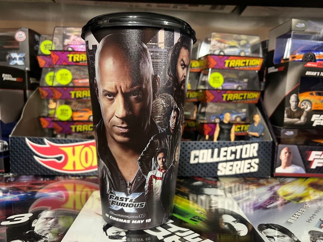 【希少】超特大 ワイルドスピード ミニカー ポップコーンバケット チャージャー