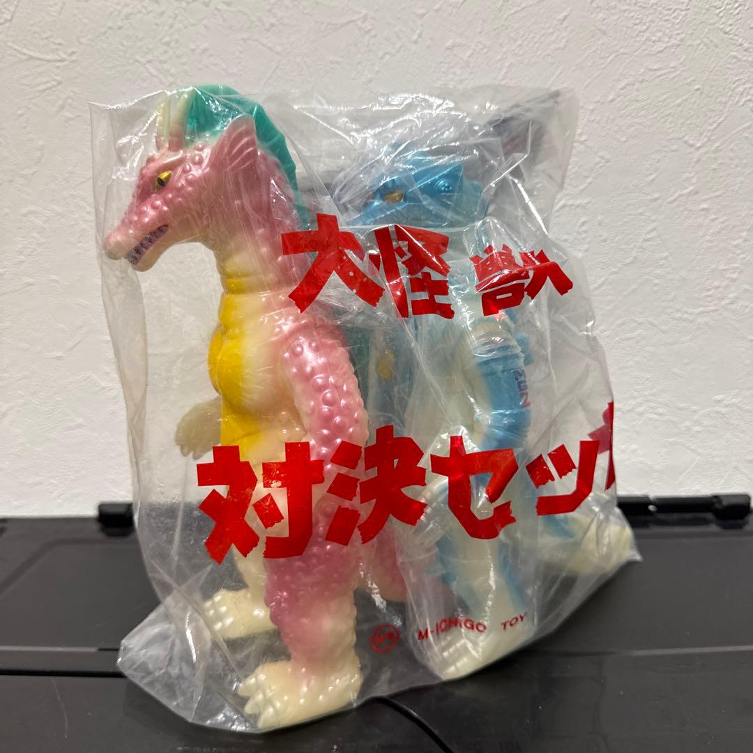 大怪獣対決セット メカゴジラ2 チタノザウルス 蓄光 M1号