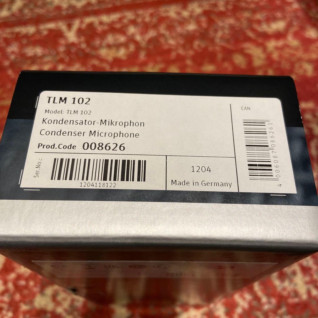 正規品 新品同様 NEUMANN ノイマン TLM 102 コンデンサーマイク