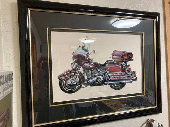 絵画　IMAＩ　プラモデルパッケージ原画