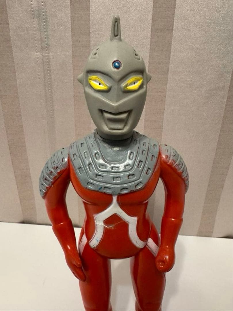 ウルトラセブン　ブルマァク　当時物　450サイズ　ソフビ　マルサン