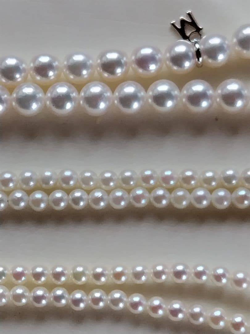 K18 アコヤ真珠ベビーパール ネックレス