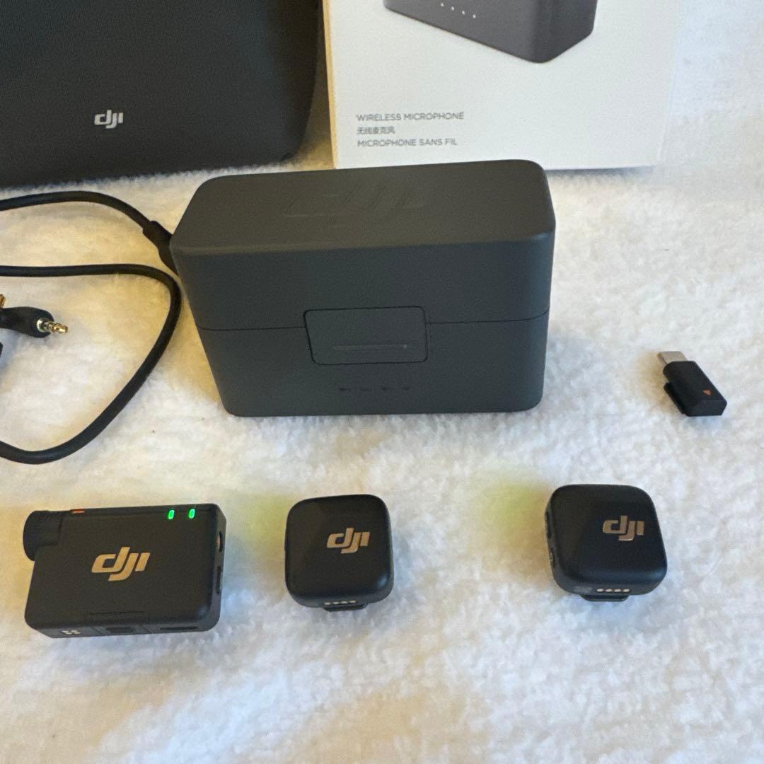 DJI mic mini　2tx + 1rx + 充電ケース