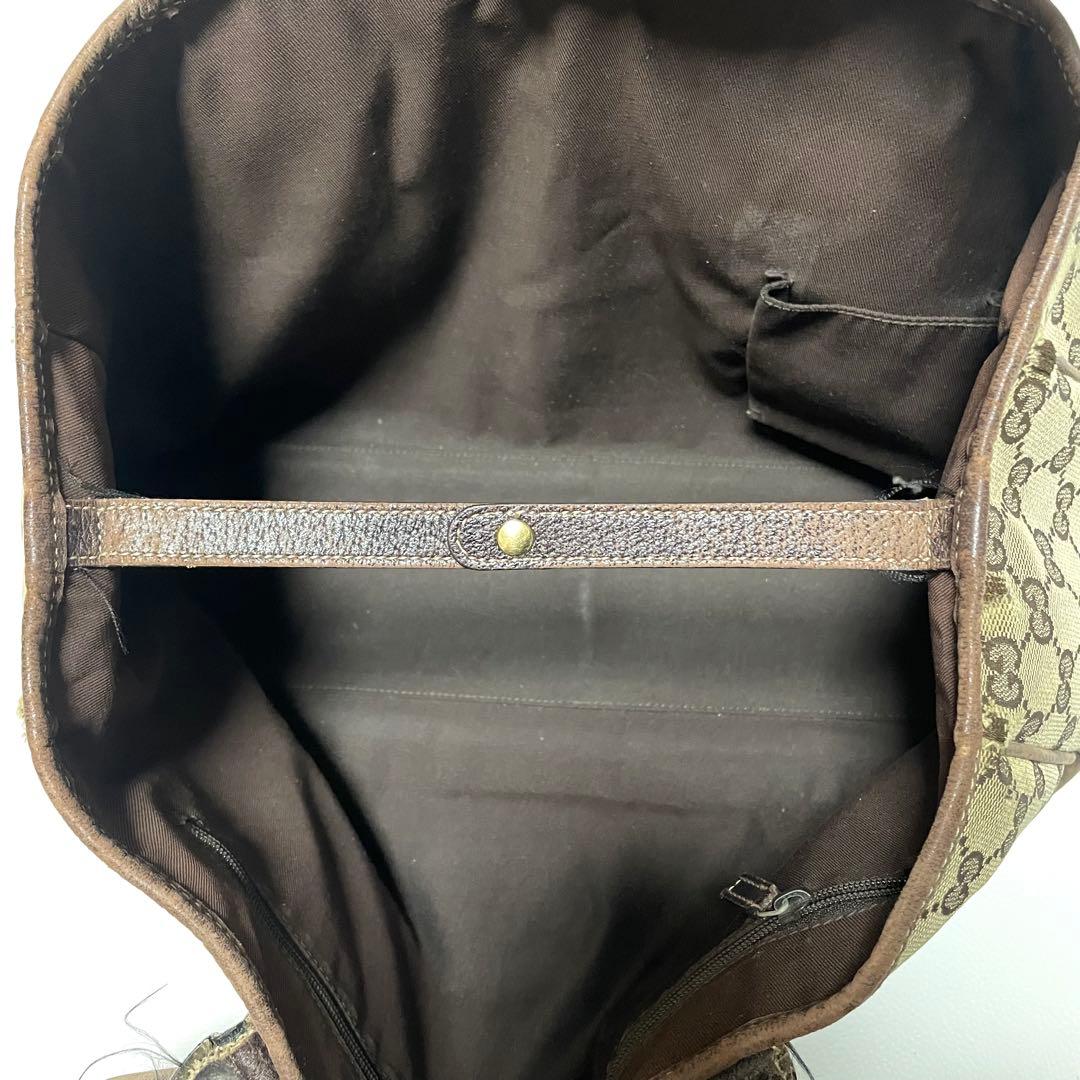 グッチ ハンドバッグ プリンシー シェリーライン GG柄 キャンバス バイカラー