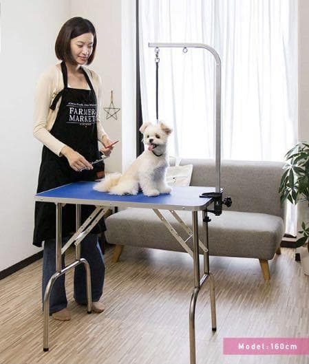 ❤トリマー推奨❣プロも使用する業務用トリミングシザー＆テーブルの豪華セット♪❤