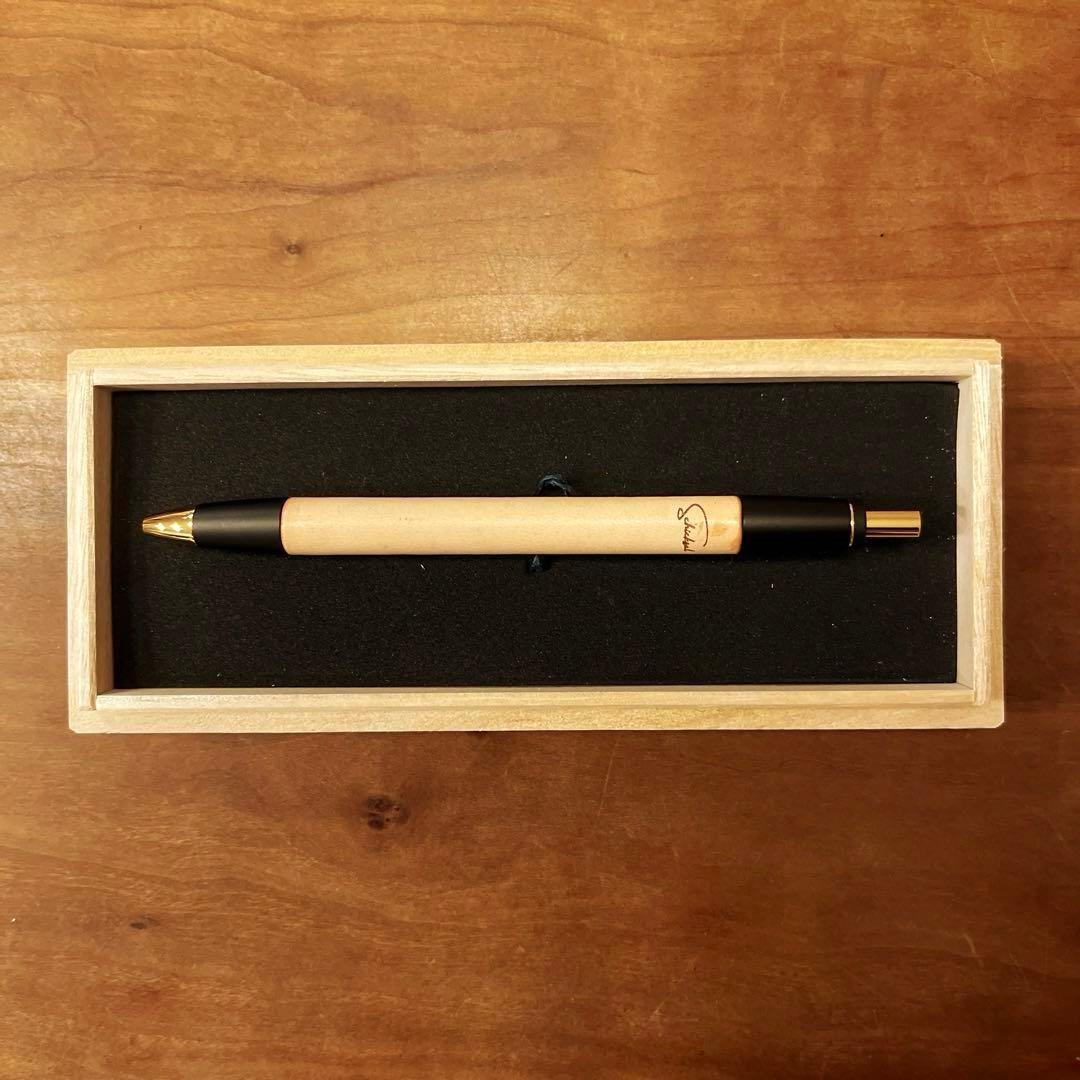 【新品未使用】シックザール 革軸ペン ヌメ革 ナチュラル ボールペン