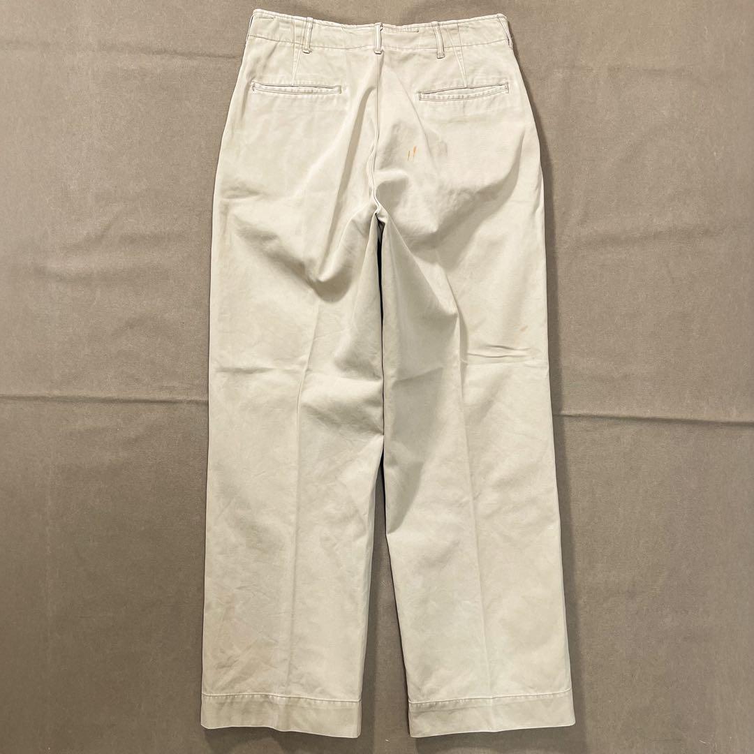 40s ARMY 45カーキ ミリタリー チノパン ビンテージ usa old