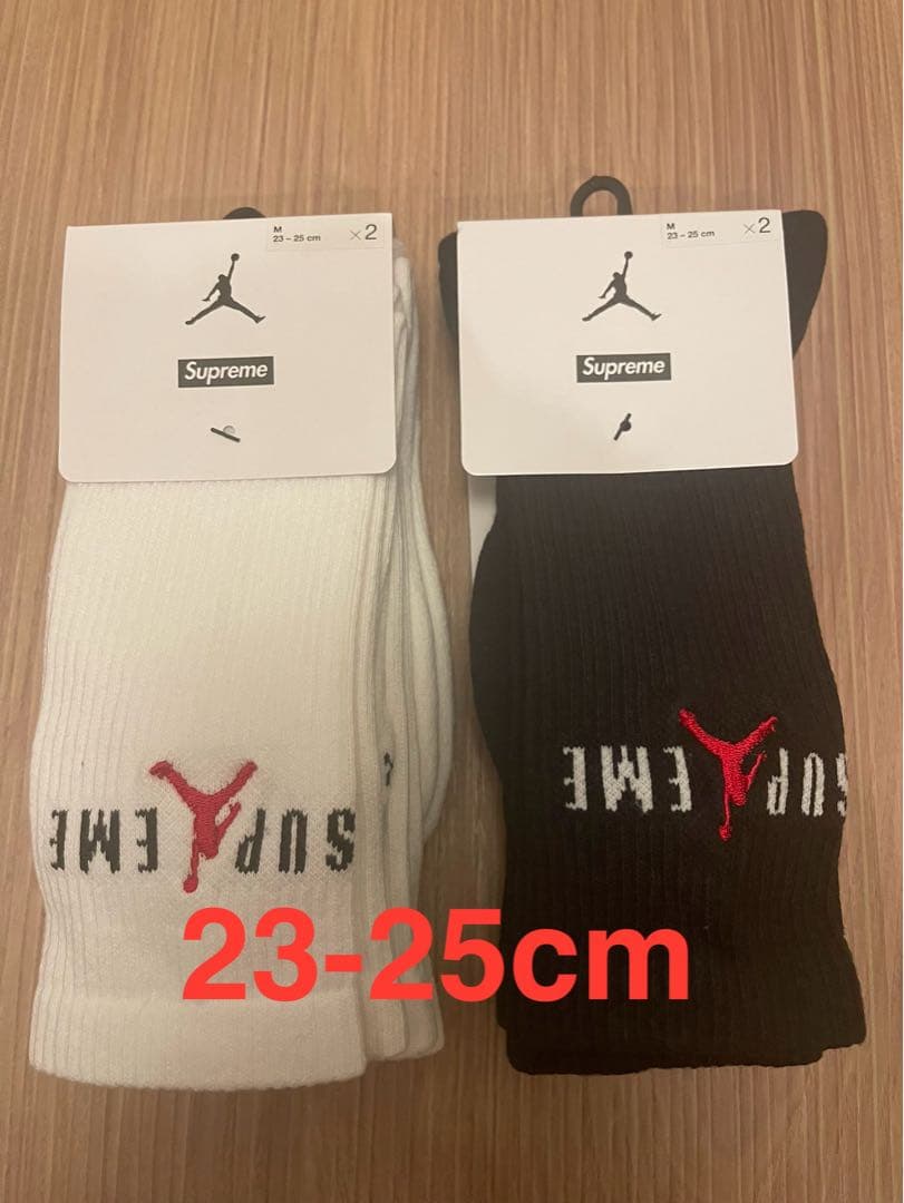 Supreme x Jordan Crew Socks ソックス