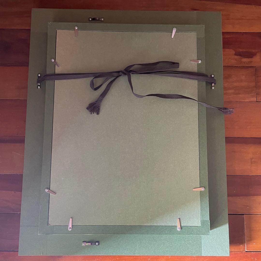 美術品 アート作品 抽象画　ゴールド　アンティーク雑貨　昭和レトロ　絵画　開運