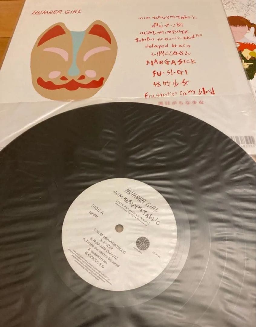 レコード　ナンバーガール NUMBER GIRL NUM zazen LP