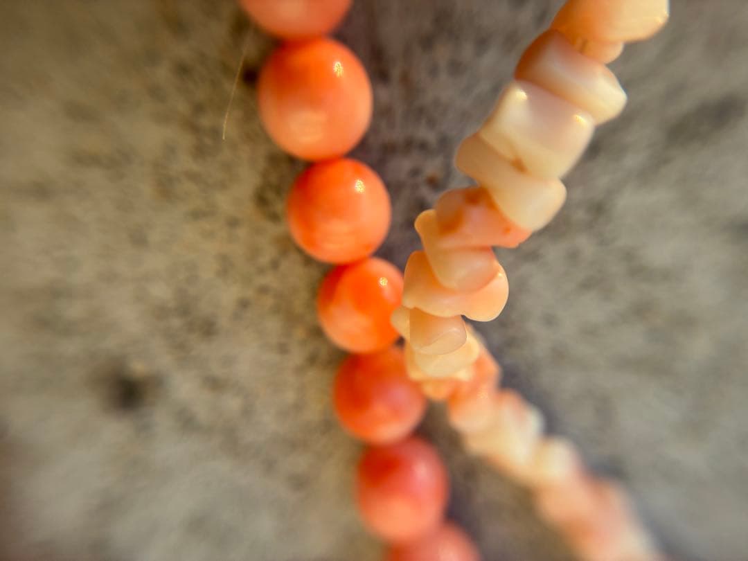 優*希様 ネックレス　リング　ブローチ　イヤリング　セット　珊瑚　さんご　サンゴ