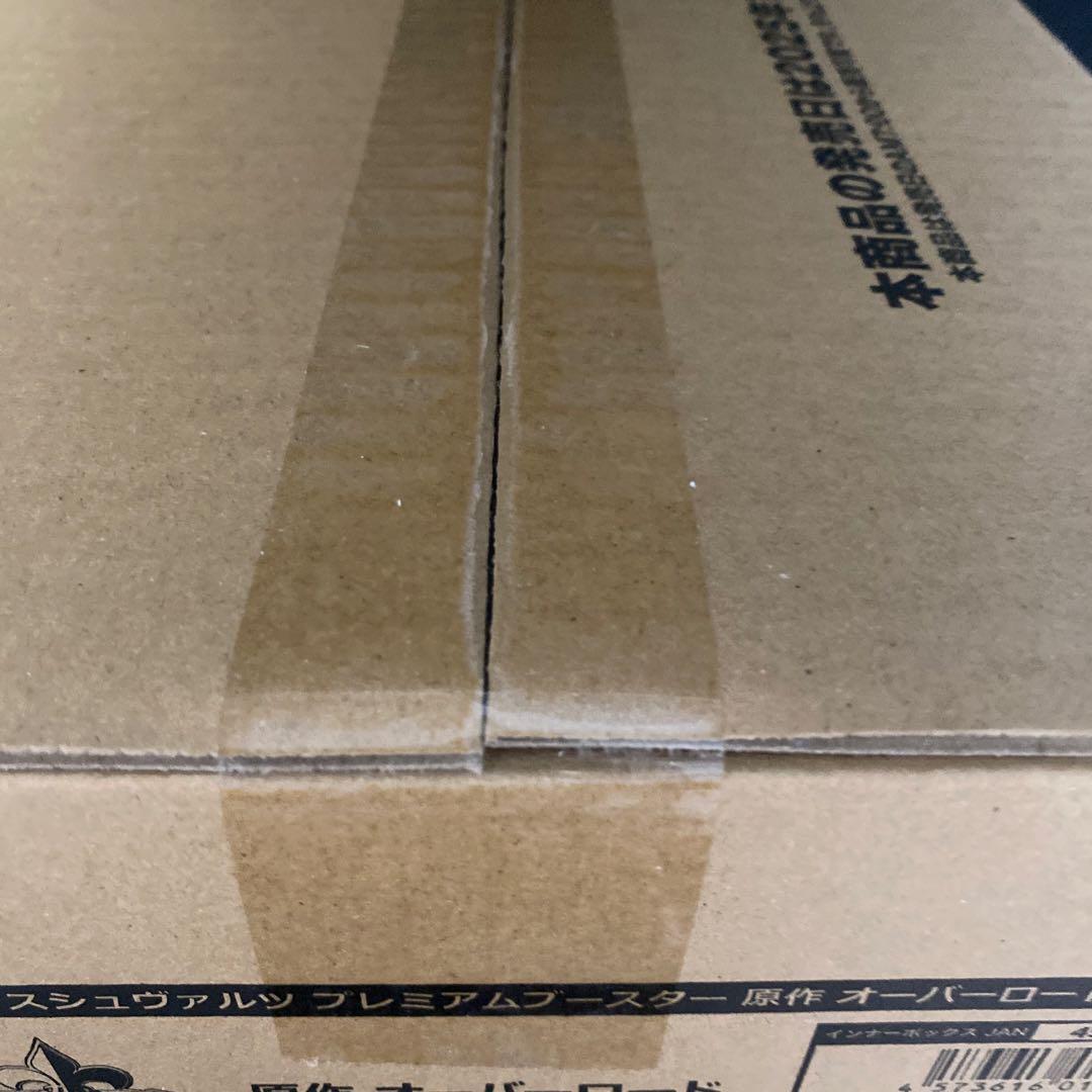 プレミアムブースター 原作　オーバーロード　未開封　1カートン　プレブ　オバロ