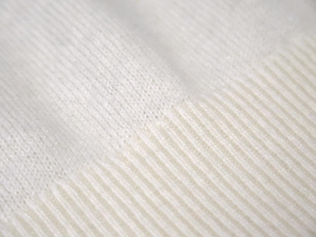 新品●パーリーゲイツ●フライングラビット ピュアカシミヤ　クルーネックセータ　L