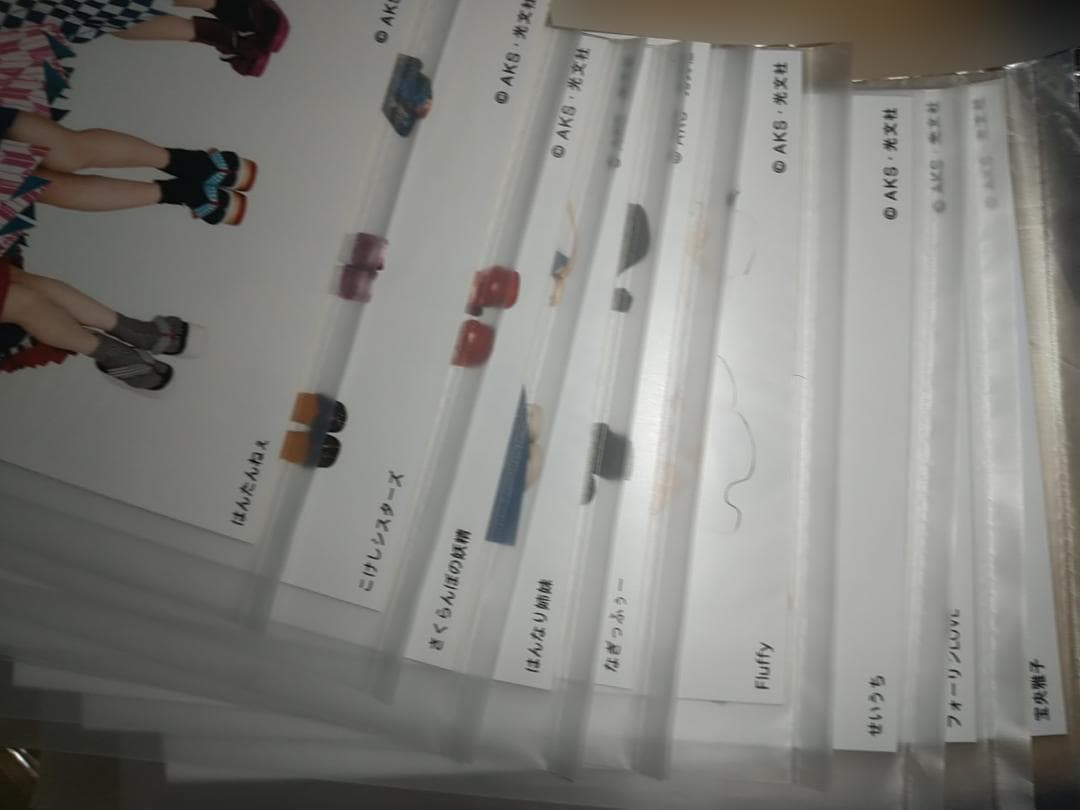 AKB48 グループ ユニットじゃんけん大会2017 生写真 当選品