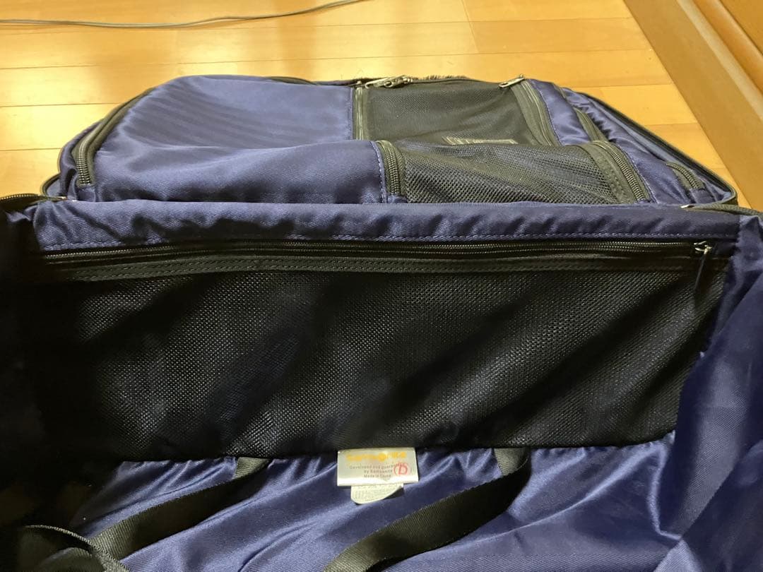 サムソナイト　Samsoniteソフトキャリーブラック旅行カバンスーツケースM