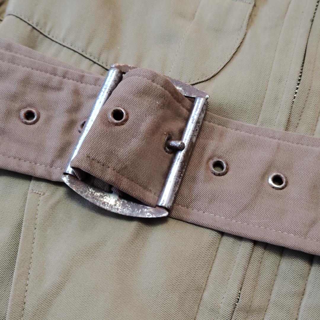 【当時物】旧日本軍 陸軍航空隊 パイロット つなぎ 四號 昭和16年製 大支検定