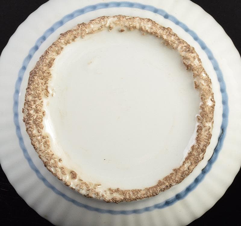 朝鮮美術　李朝　高麗白磁　染付　花文　一輪挿し　花瓶　D　R4931