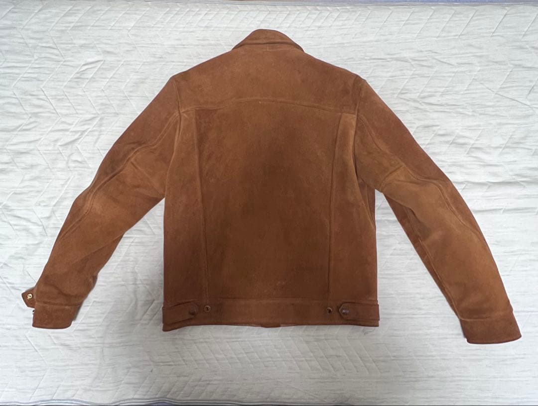 Schott スエードジャケット ブラウン 40