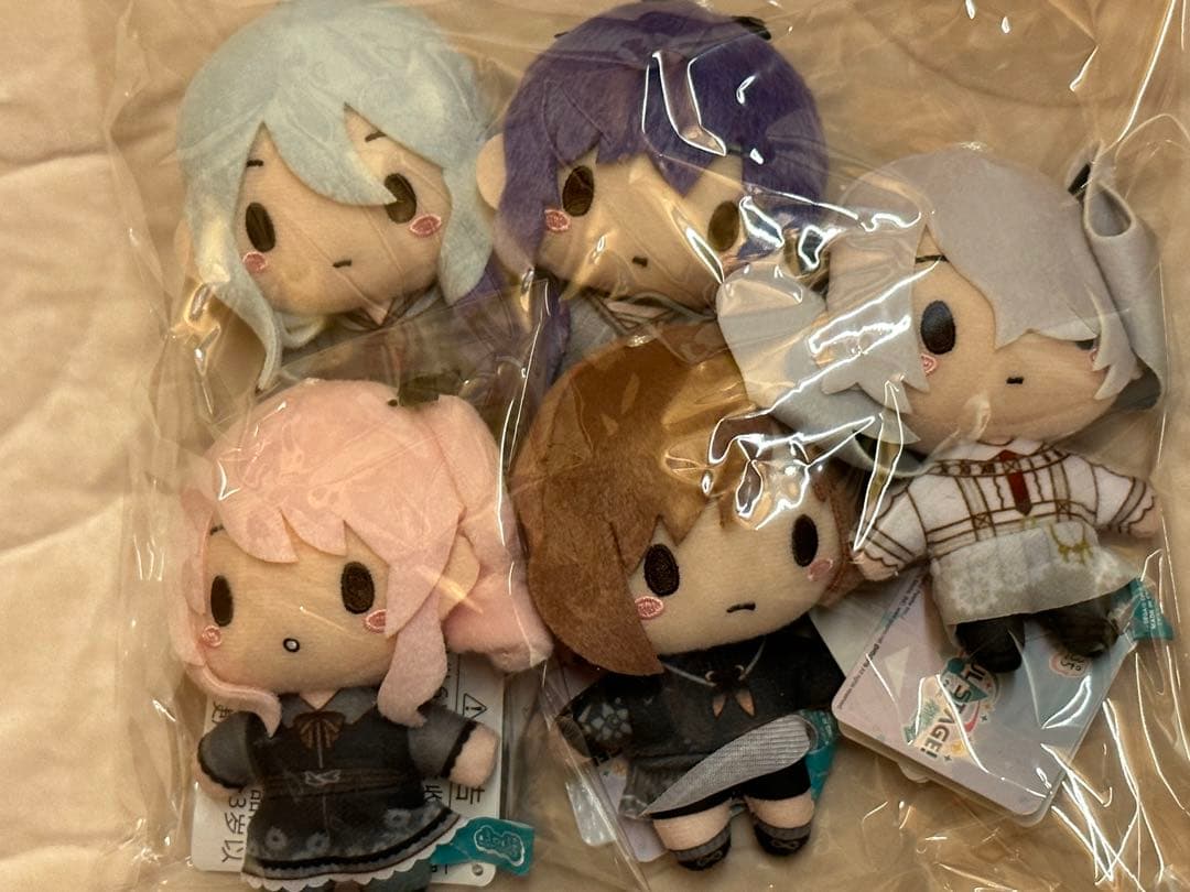 プロセカ ふわぷちマスコット ニーゴ　コンプリート　奏　絵名　瑞希　まふゆ　ミク