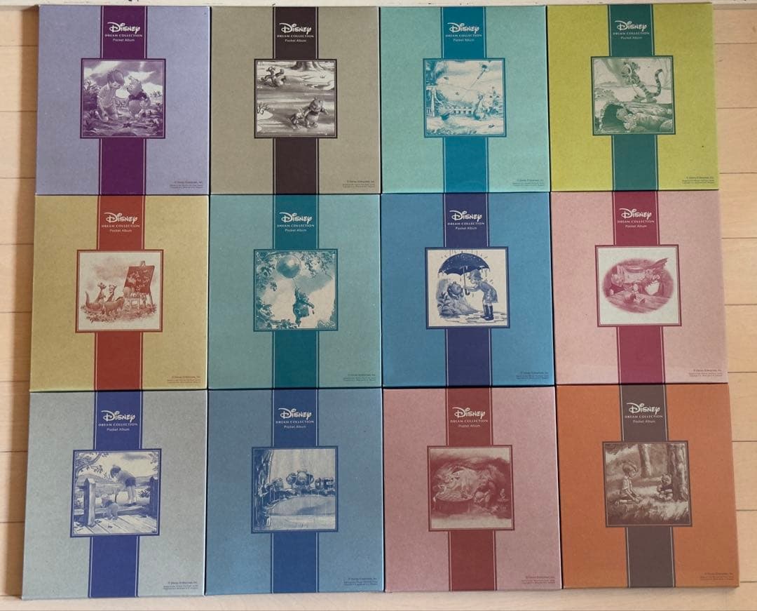 千趣会 プーさん ポケットアルバム 全12冊 未使用