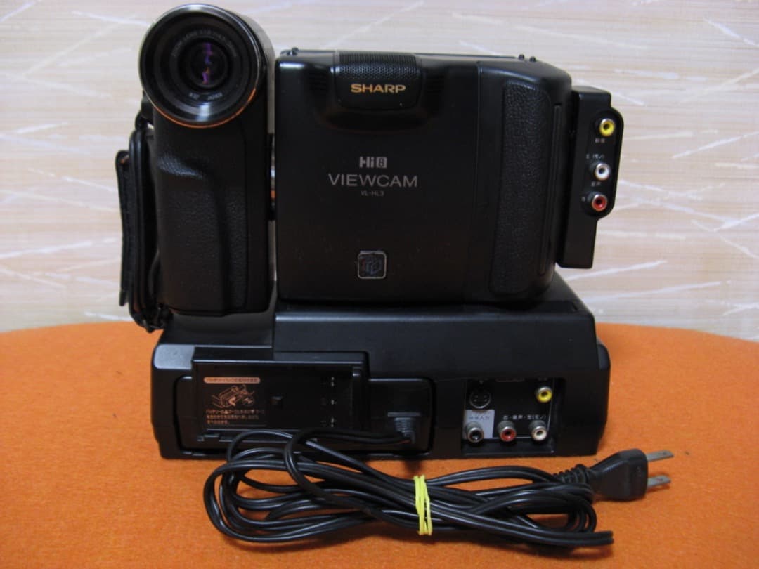 動作OK❗️☆シャープの液晶Hi8/8ミリビデオカメラ・VL-HL3