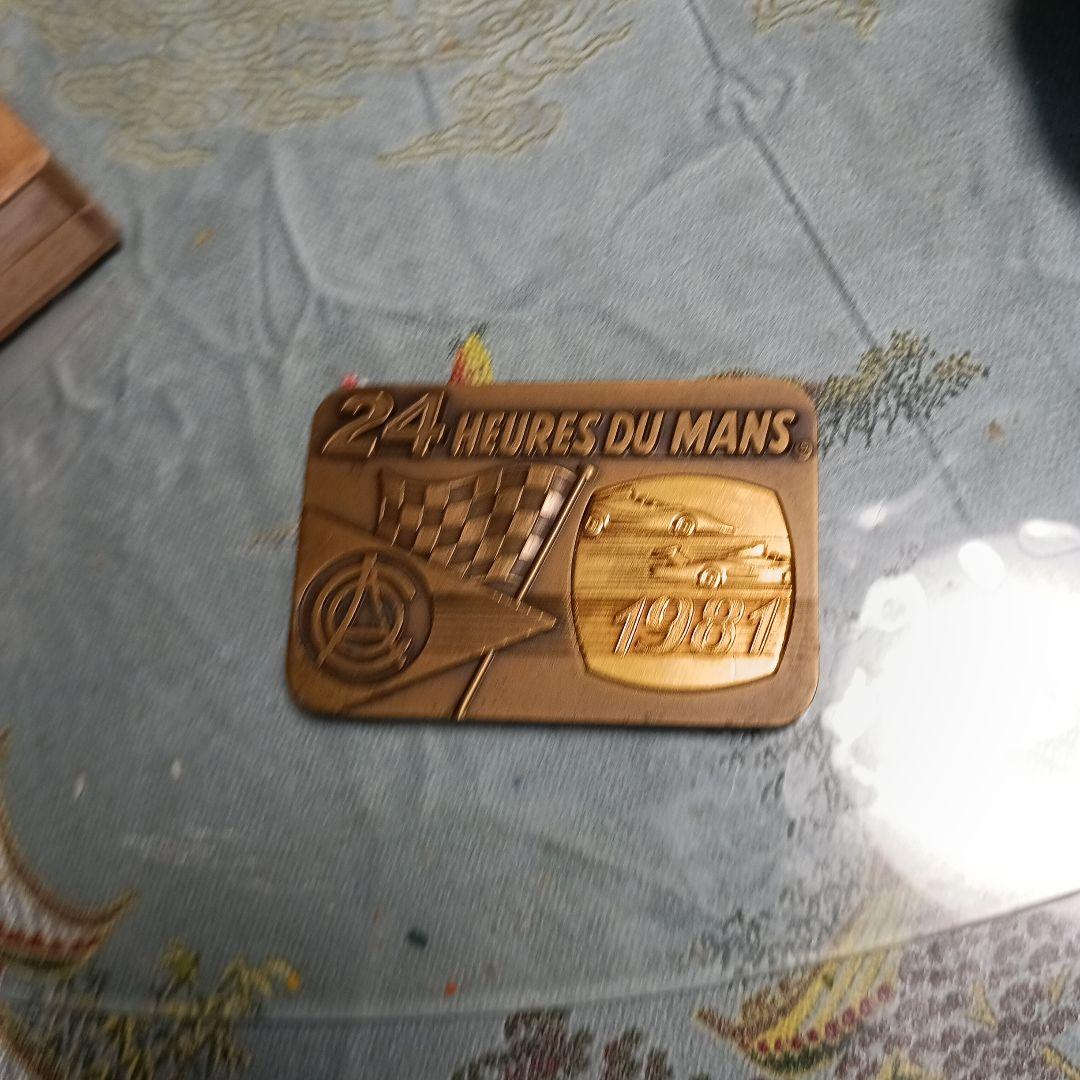 1981年 ル・マン24時間レース メタルプレート