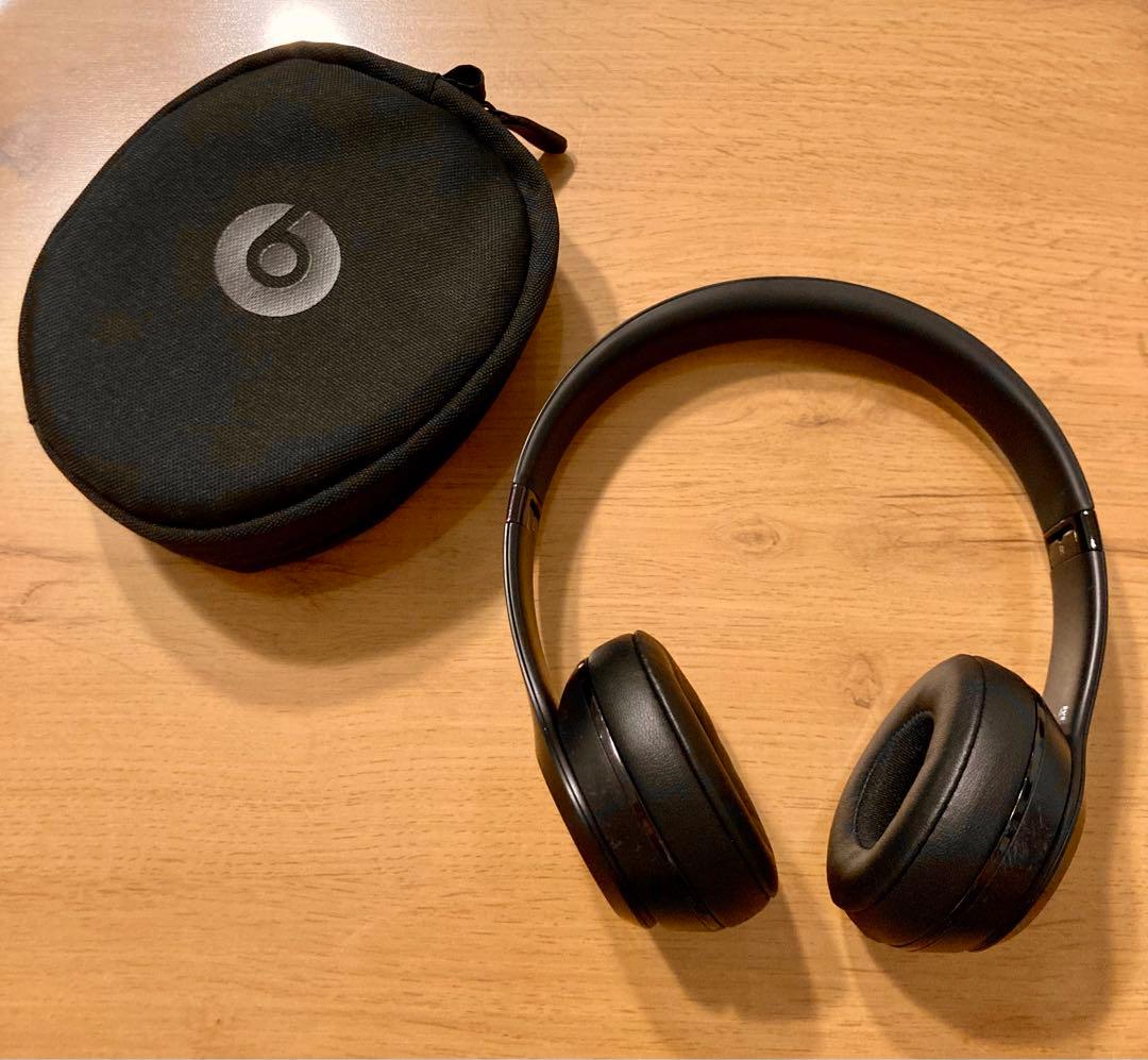 【限定セール！】beats solo 3ワイヤレス ヘッドホン　マットブラック