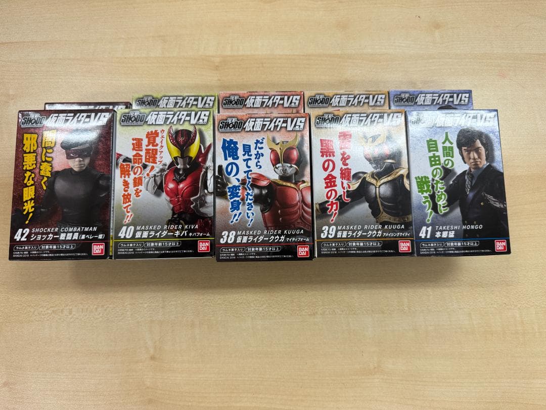 SHODO仮面ライダーVS９(10個入り 1BOX)未使用品