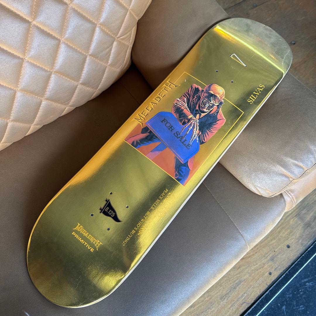 Primitive Silas ゴールドデッキ 8.125