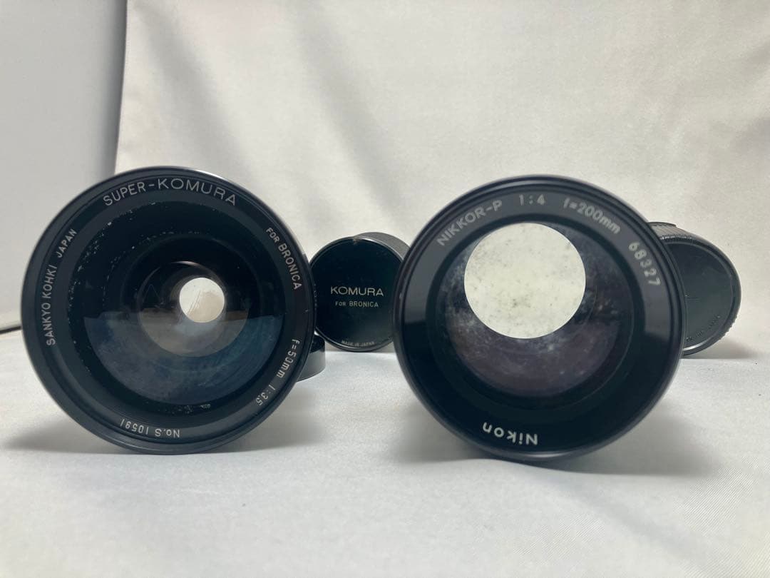 カビ有【ゼンザブロニカ s2 ブラック】+レンズ３本セット