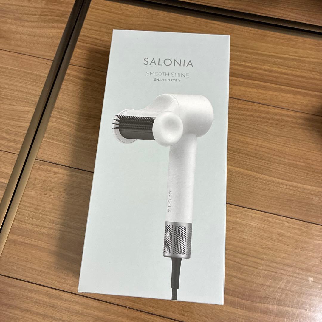 【新品】SALONIA サロニア スムースシャイン スマート ドライヤー