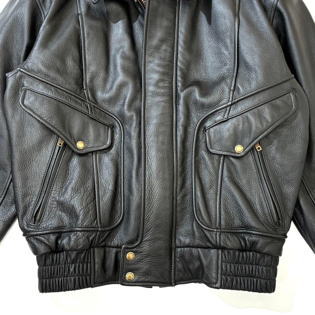 NANKAI ライダース レザージャケット キルティング ライナー付き