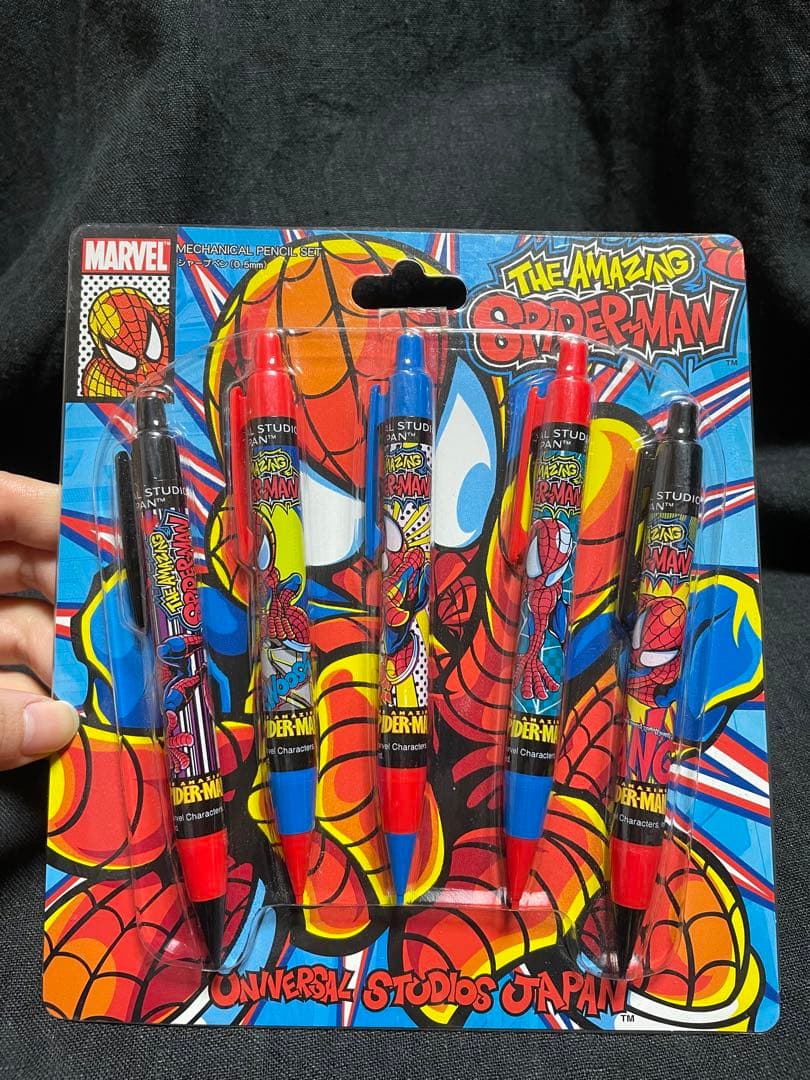 MARVEL スパイダーマン シャープペンシルセット