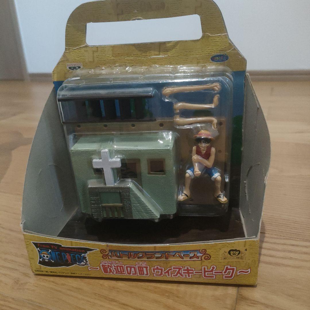 ワンピース バトルグランドベース ～歓迎の町ウィスキーピーク～全4種フルセット
