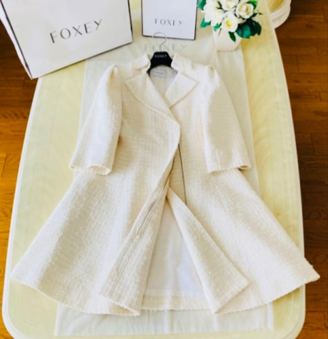 フォクシー Miss Edinburgh コート ワンピース