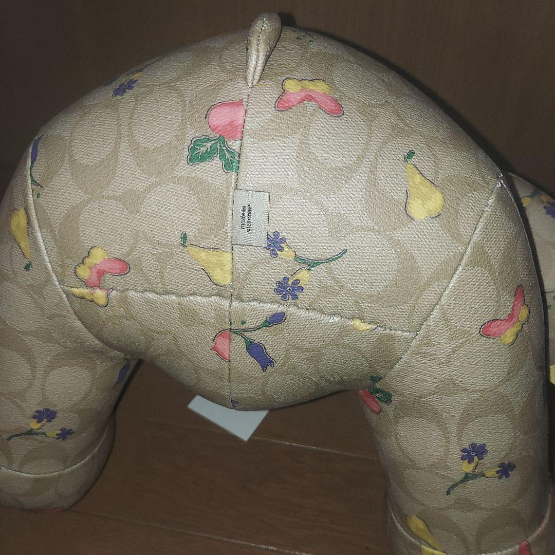COACH くま ぬいぐるみ 春限定 ビッグぬいぐるみ