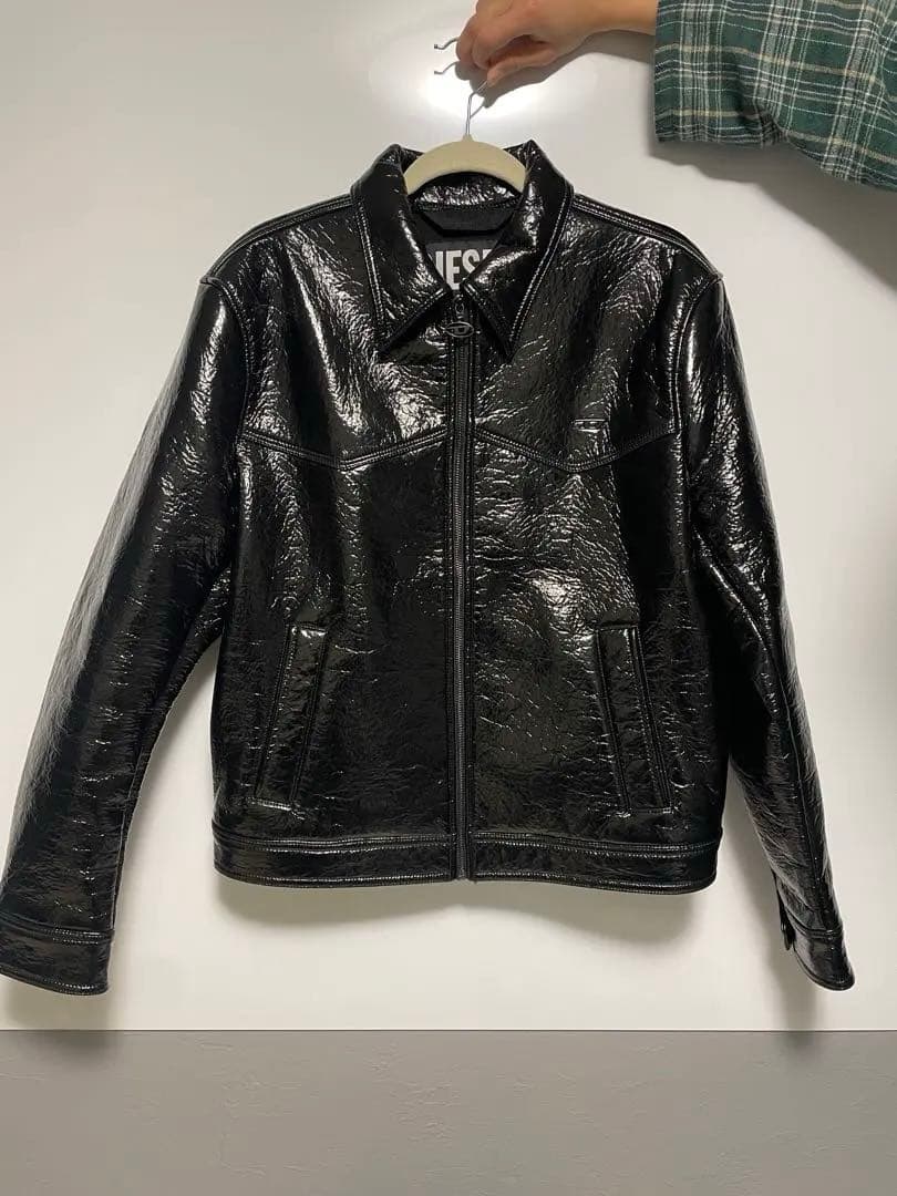 DIESEL エナメルジャケット 美品