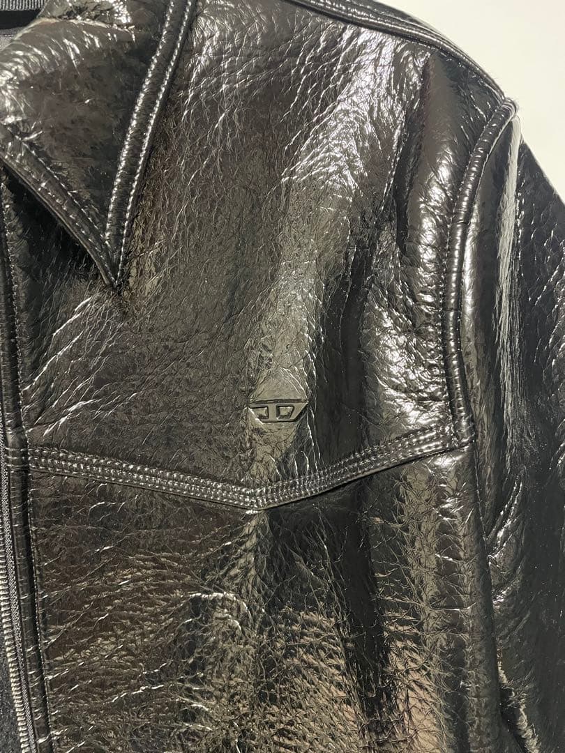 DIESEL エナメルジャケット 美品