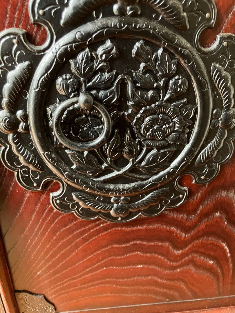 送料込 筑後民芸 ダークブラウン 桐箪笥