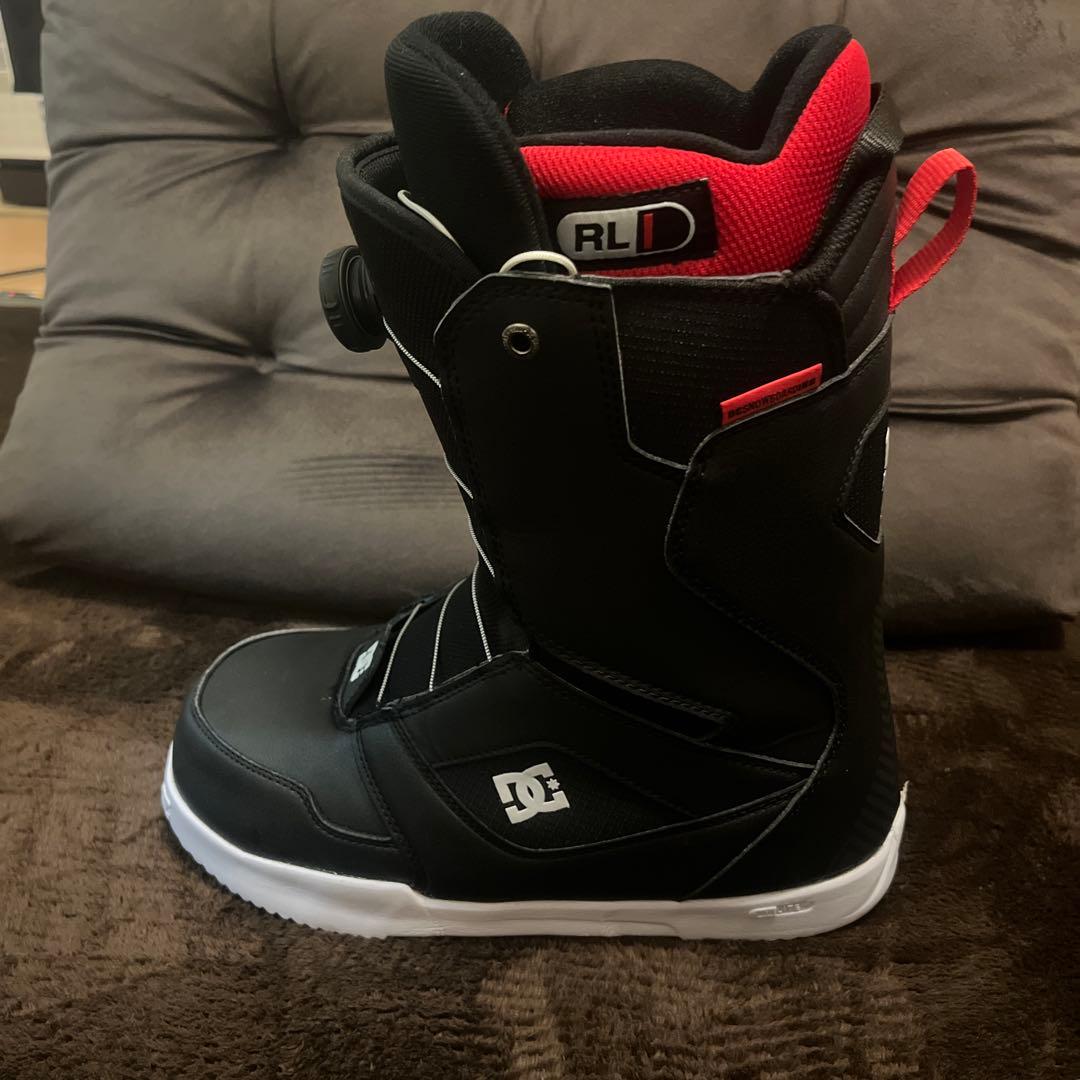 DC RL D スノーボードブーツ 黒/赤
