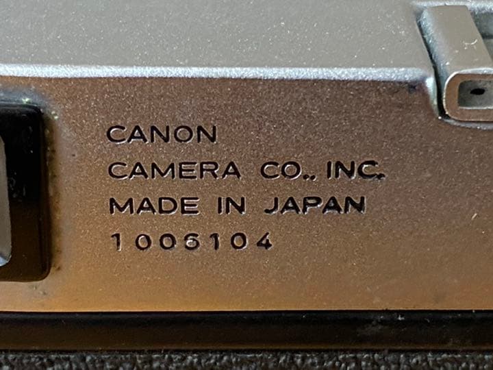 Canonet(Canon) SE 45mm/1:1.9 151Ｘ85Ｘ73mm