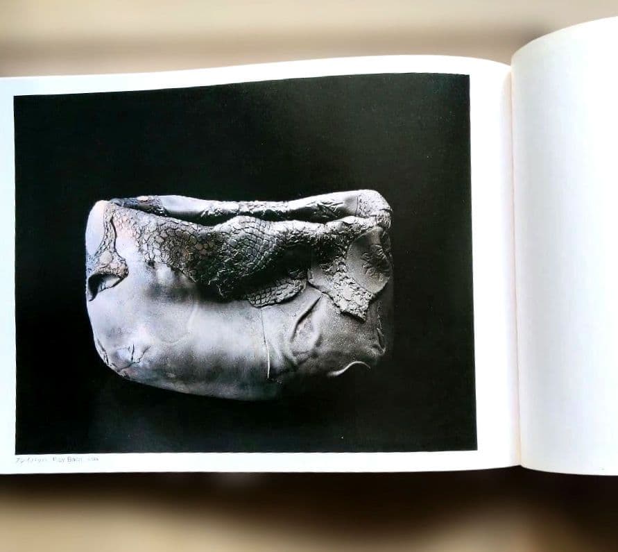 Wato 阿部和唐作 陶器 オーバル置物