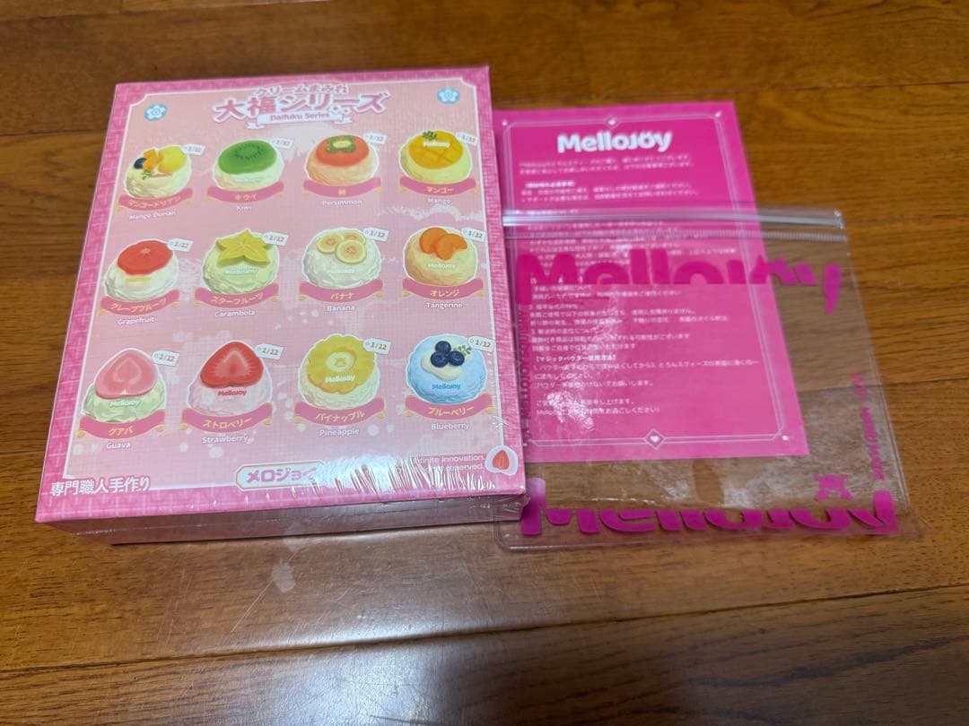 【未開封】Mellojoy スクイーズ　大福　mellojoy メロジョイ