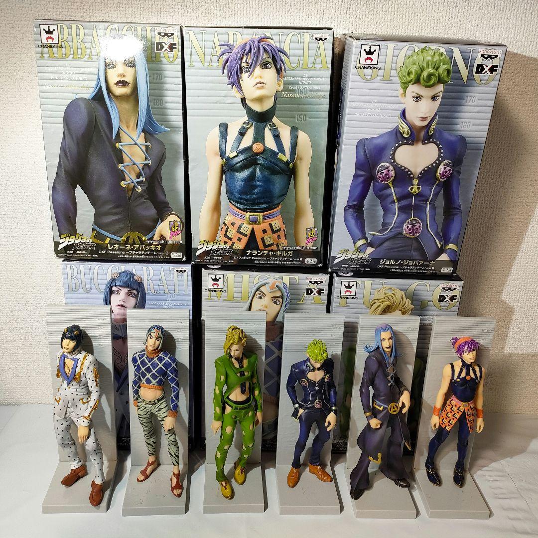 ☆　dxf　ジョジョフィギュア　5部　まとめ売り　フーゴ　アバッキオ　ミスタ　他