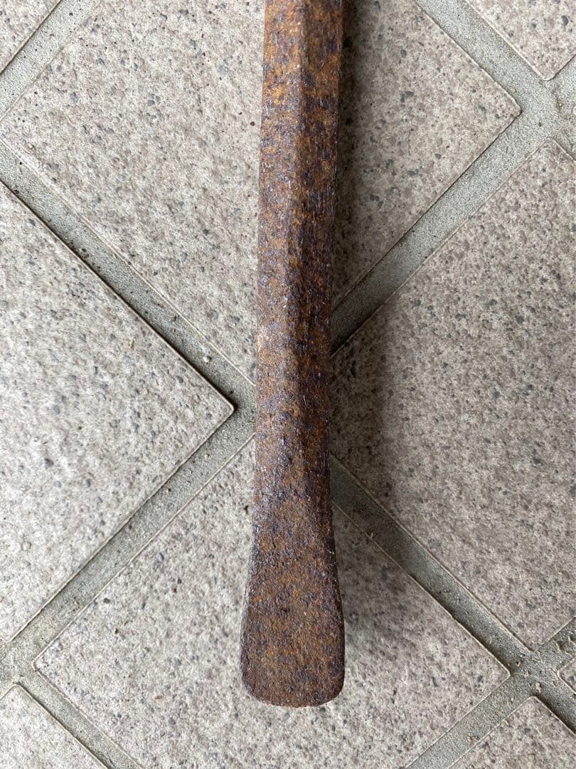 ロングバール・釘抜き ・レトロ&アンティーク ・鉄製