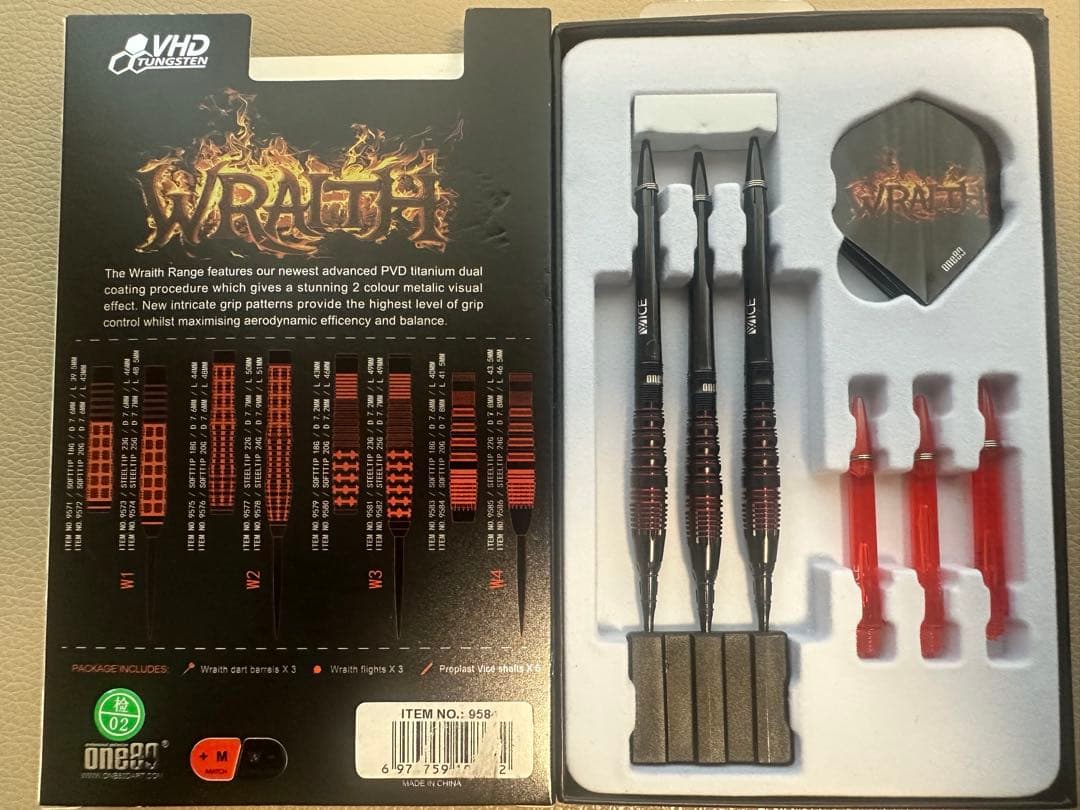 W4 20G WRATH ダーツ