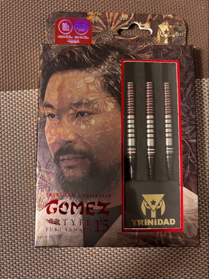 TRINIDAD GOMEZ TYPE 15 ダーツセット　山田勇樹選手モデル