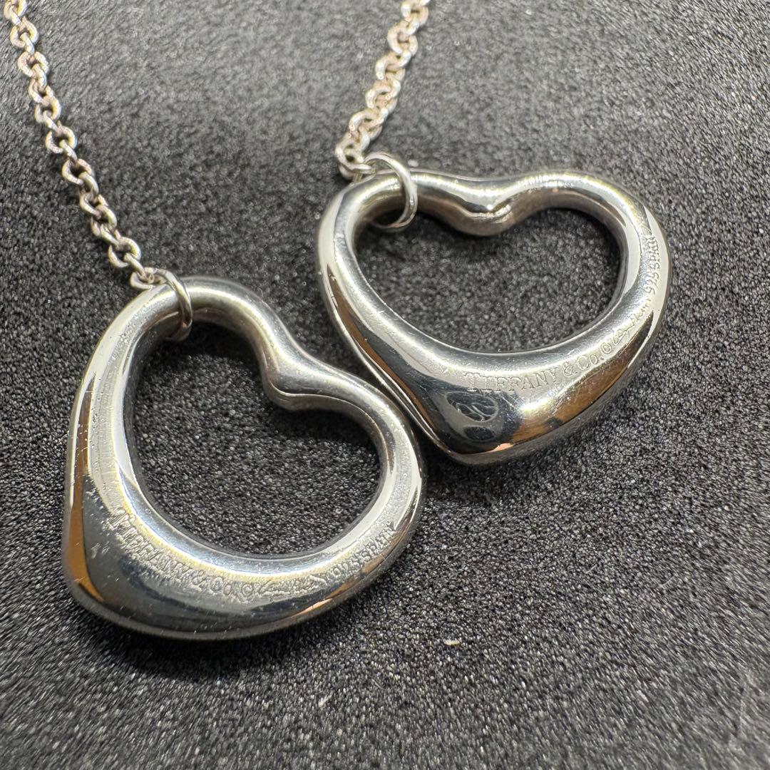 Tiffany & Co. ティファニー ピアス オープンハート ドロップピアス