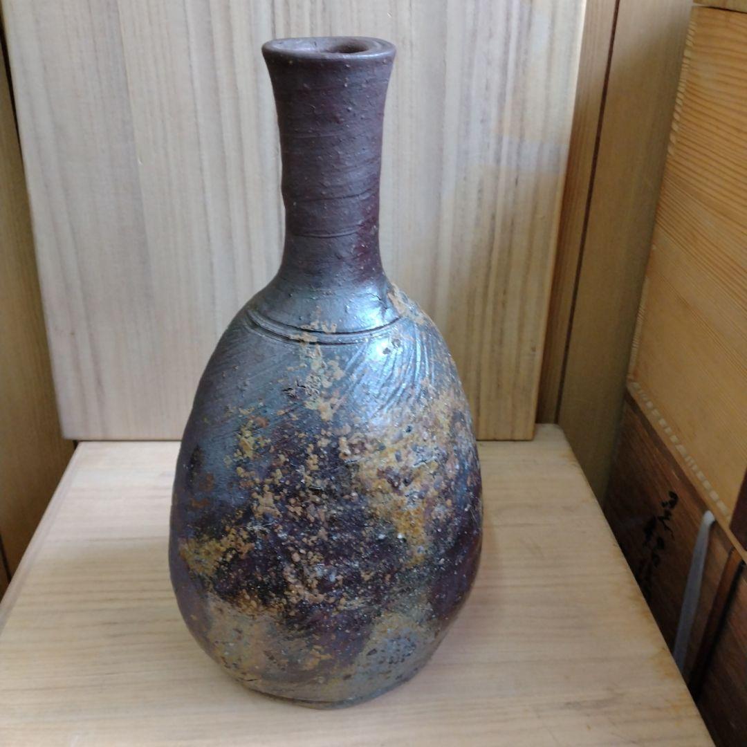 茶道具　期間限定特価　備前花入(西川政美)