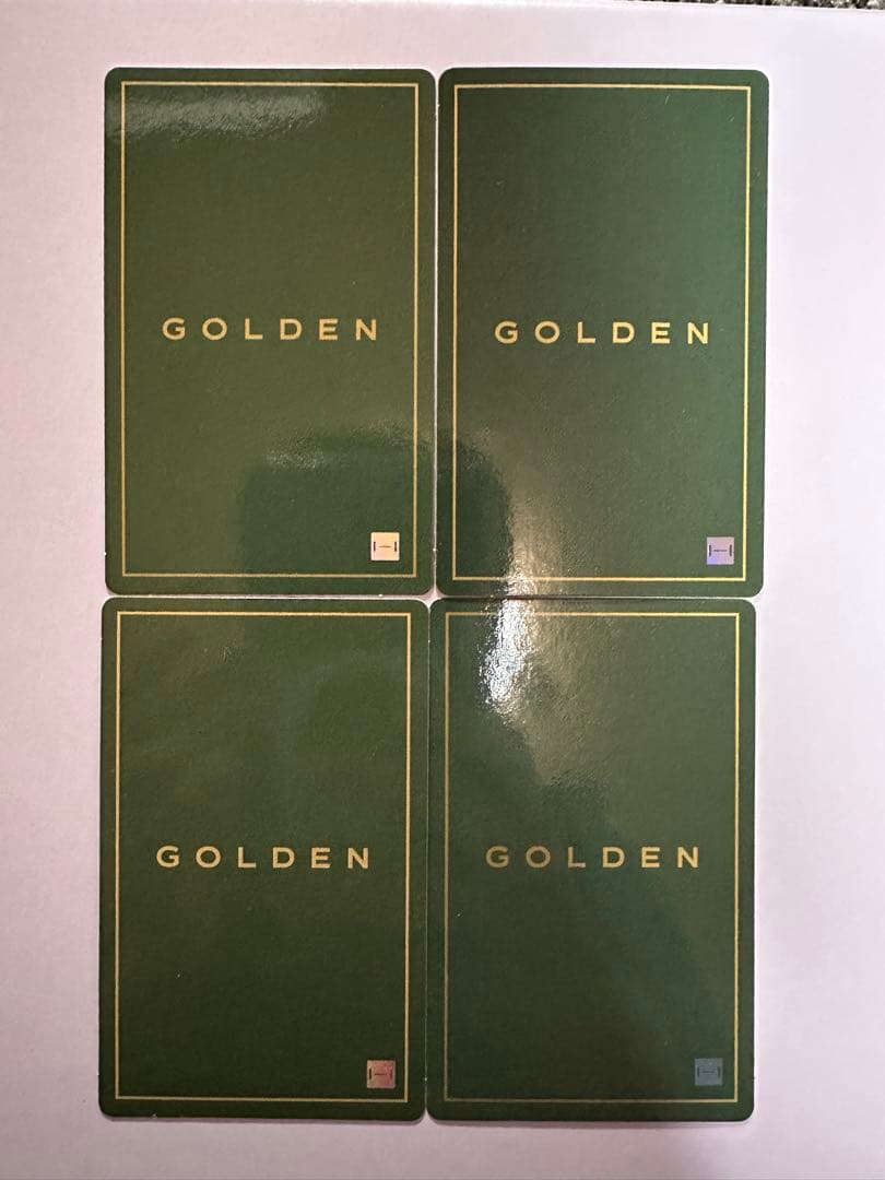 BTS JUNGKOOK グクGOLDEN soundwave ラキドロ4種